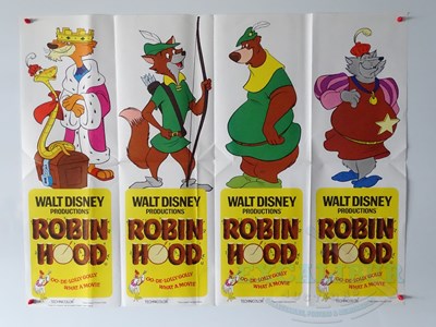 Lot 128 - WALT DISNEY: ROBIN HOOD (1973) - 4 x first...