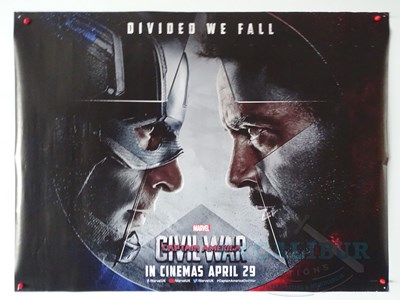 Lot 141 - CAPTAIN AMERICA : CIVIL WAR (2016) - A pair of...