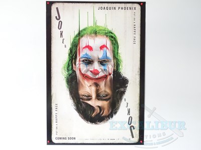 Lot 161 - JOKER (2019) - A one sheet movie poster - rare...