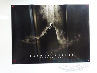 Lot 166 - BATMAN BEGINS (2005) - A teaser design UK quad...