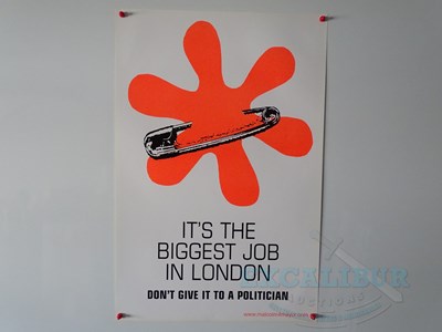 Lot 188 - MALCOLM MCLAREN - A double crown promotional...