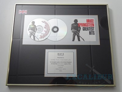 Lot 209 - BRUCE SPRINGSTEEN - A BPI Platinum Certified...
