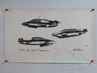 Lot 499 - A print of an original KEN ADAM set design...