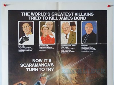 Lot 503 - JAMES BOND: THE MAN WITH THE GOLDEN GUN (1974)...