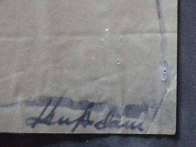 Lot 510 - An original KEN ADAM set design sketch for...