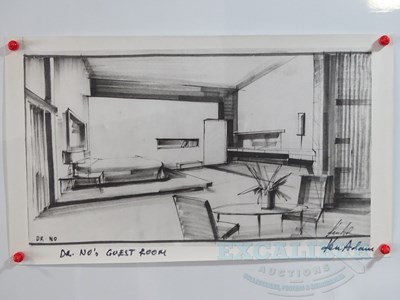 Lot 513 - A print of an original KEN ADAM set design...