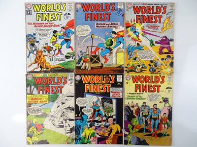 Lot 375 - WORLDS FINEST #124, 132, 134, 135, 137, 138 -...