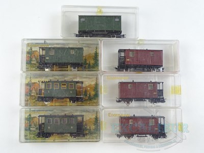 Lot 101 - A group of EGGER-BAHN HOe four wheeled...