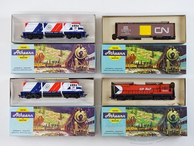 Lot 131 - A group of HO gauge American and Canadian...