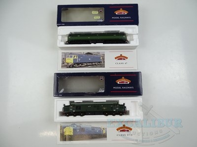 Lot 185 - A pair of BACHMANN OO gauge diesel locomotives...