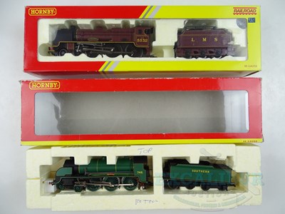 Lot 196 - A pair of HORNBY OO gauge steam locomotives...