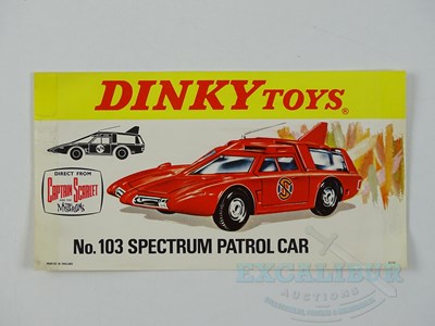 Lot 28 - A DINKY TOYS cardboard shop display...