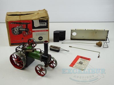 Lot 48 - A MAMOD TE1 Traction Engine in original box,...