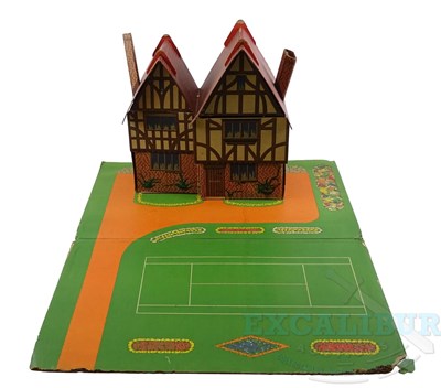 Lot 51 - A DINKY pre-war 'Dolly Varden' Dolls House...