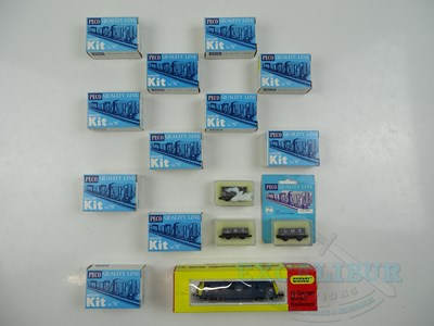 Lot 60 - A MINITRIX N gauge Warship diesel locomotive...