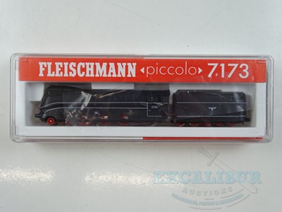 Lot 82 - A FLEISCHMANN N gauge 7173 German outline BR01...