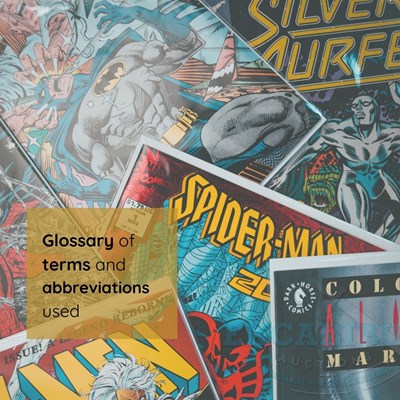 Lot 1 - Glossary of grading and terms used