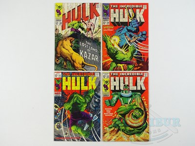 Lot 2 - INCREDIBLE HULK #109, 110, 111, 113 (4 in Lot)...