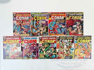 Lot 20 - SAVAGE SWORD OF CONAN #1, 2, 3, 4, 5, 6, 7, 8,...