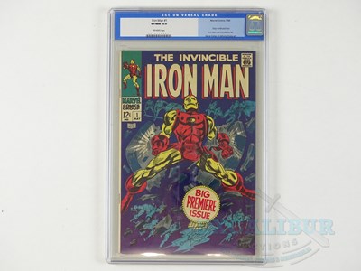 Lot 293 - IRON MAN #1 (1968 - MARVEL) GRADED 9.0 by CGC -...
