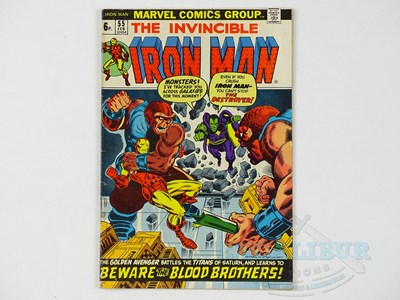 Lot 294 - IRON MAN #55 - (1973 - MARVEL - UK Price...