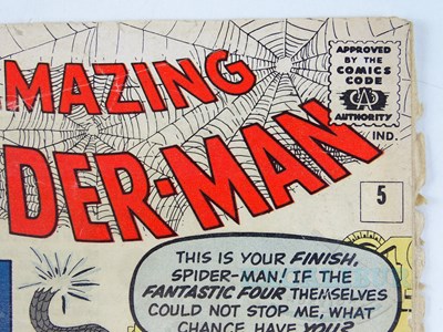 Lot 314 - AMAZING SPIDER-MAN #5 - (1963 - MARVEL - UK...