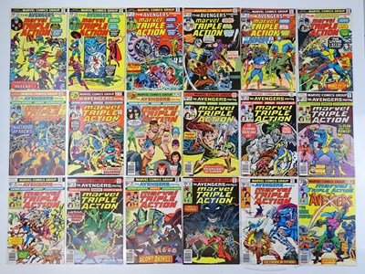 Lot 47 - MARVEL TRIPLE ACTION: AVENGERS LOT (18 in Lot)...