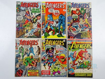 Lot 563 - AVENGERS #77, 78, 79, 81, 88, 97 (6 in Lot) -...