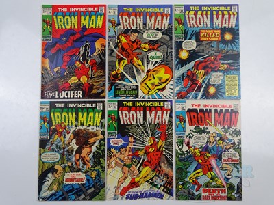 Lot 616 - IRON MAN #20, 21, 23, 24, 25, 26 (6 in Lot) -...