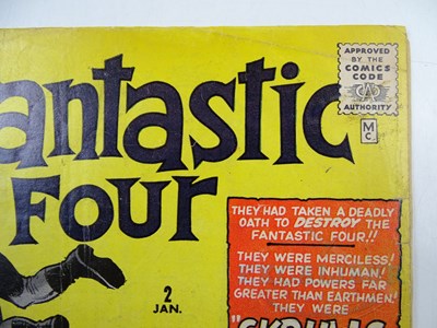 Lot 705 - FANTASTIC FOUR #2 (1962 - MARVEL) - KEY ISSUE...