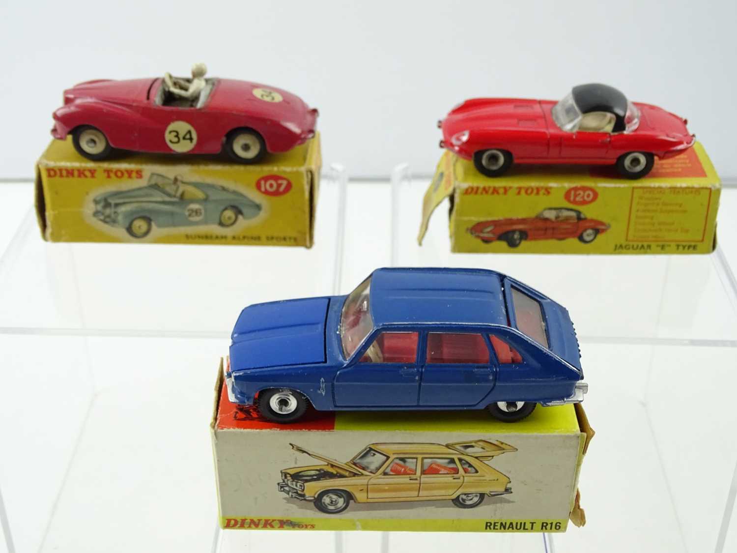 Lot 108 - A group of three DINKY vehicles comprising 166...