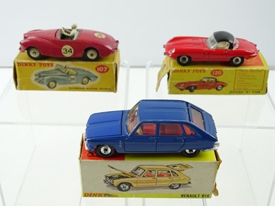 Lot 108 - A group of three DINKY vehicles comprising 166...