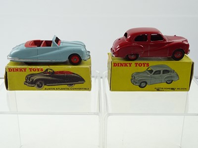 Lot 127 - A pair of DINKY Austin cars comprising 161...