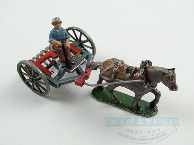 Lot 13 - A diecast QUIRALU or WEND-AL horse drawn...