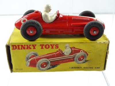 Lot 133 - A DINKY 23n Maserati Racing Car (black tyres),...