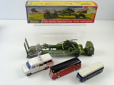 Lot 165 - A boxed DINKY 618 Artic Transporter with...