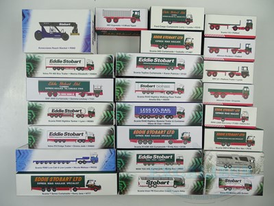 Lot 17 - A large group of ATLAS EDITIONS Eddie Stobart...