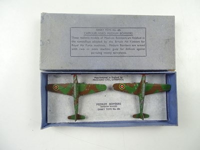 Lot 187 - A Wartime era 'Pre War' DINKY Toys 60s...