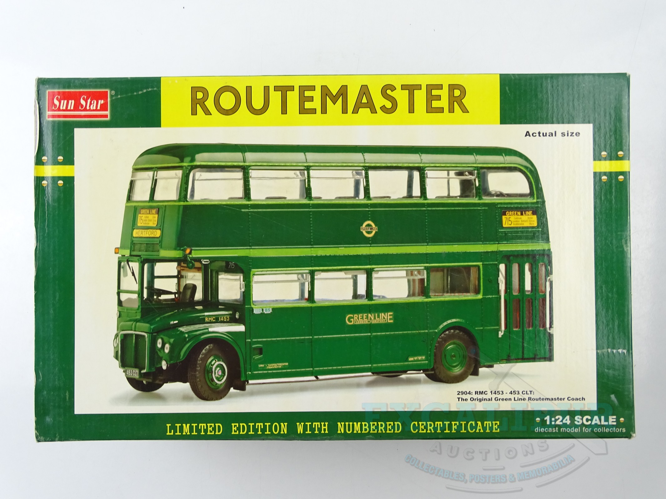Lot 47 - A SUNSTAR 1:24 scale 2904 Routemaster bus