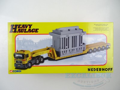 Lot 50 - A CORGI 1:50 Scale CC12003 Man Low Loader with...
