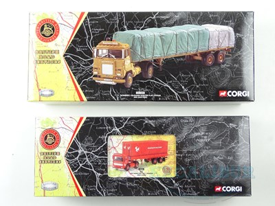 Lot 54 - A pair of CORGI 1:50 Scale British Road...