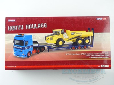 Lot 62 - A CORGI Heavy Haulage 1:50 Scale CC 13242...