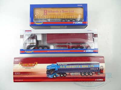Lot 68 - A group of CORGI 1:50 scale articulated...