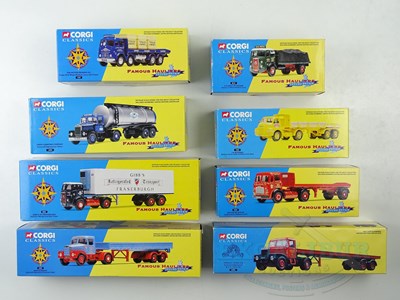 Lot 70 - A group of CORGI 1:50 Scale Famous Hauliers...