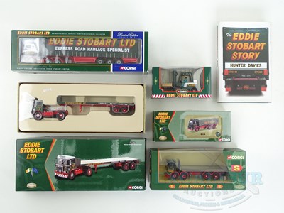 Lot 71 - A group of CORGI 1:50 Scale Eddie Stobart...