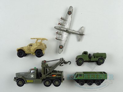 Lot 8 - A group of mixed unboxed military diecast...