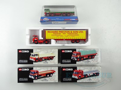 Lot 93 - A group of CORGI 1:50 scale rigid and...