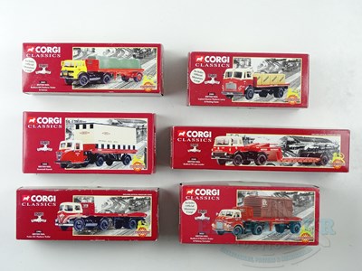 Lot 96 - A group of CORGI CLASSICS 1:50 scale rigid and...
