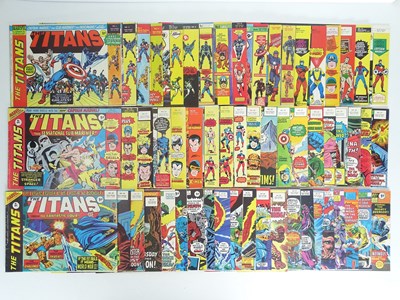 Lot 115 - THE TITANS (58 in LOT) - (1975/1976 MARVEL UK)...