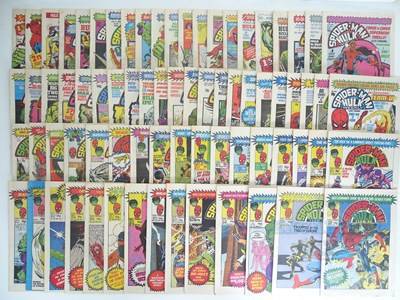Lot 119 - SPIDER-MAN AND HULK (74 in Lot) - (1980/1981...